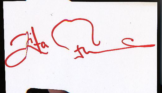 Zita Funkenhauser  Fechten  Autogramm Karte  original signiert 
