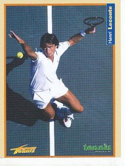Henri Leconte  Frankreich  Tennis   Autogrammkarte 