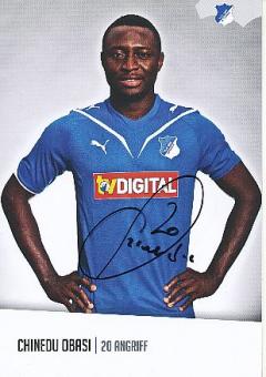 Chinedu Obasi   2010/2011  TSG 1899 Hoffenheim  Fußball  Autogrammkarte original signiert 