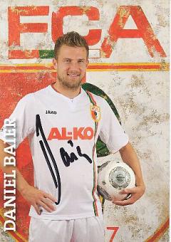 Daniel Baier  2013/2014  FC Augsburg  Fußball  Autogrammkarte original signiert 