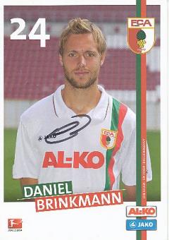 Daniel Brinkmann  2011/2012  FC Augsburg  Fußball  Autogrammkarte original signiert 