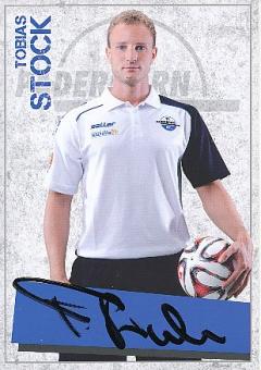 Tobias Stock   2014/2015  SC Paderborn  Fußball  Autogrammkarte original signiert 