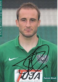 Patrick Kirsch   2007/2008  SC Preußen Münster  Fußball  Autogrammkarte original signiert 