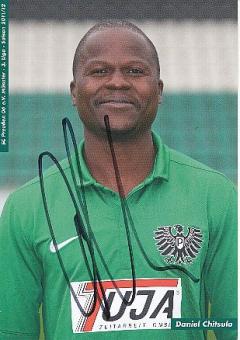 Daniel Chitsulo   2007/2008  SC Preußen Münster  Fußball  Autogrammkarte original signiert 