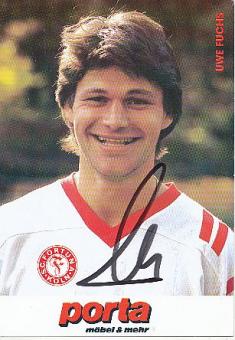 Uwe Fuchs   1994/1995  SC Fortuna Köln  Fußball  Autogrammkarte original signiert 