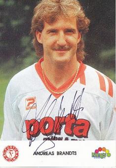 Andreas Brandts  SC Fortuna Köln  Fußball  Autogrammkarte original signiert 