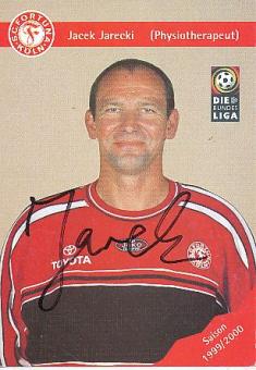 Jacek Jarecki 1999/2000  SC Fortuna Köln  Fußball  Autogrammkarte original signiert 