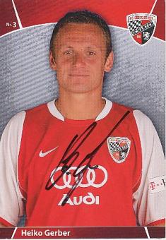 Heiko Gerber  2008/2009  FC Ingolstadt  Fußball  Autogrammkarte original signiert 