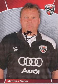 Mathias Zinner  2008/2009  FC Ingolstadt  Fußball  Autogrammkarte original signiert 