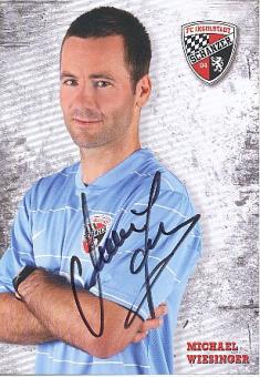 Michael Wiesinger  2009/2010  FC Ingolstadt  Fußball  Autogrammkarte original signiert 