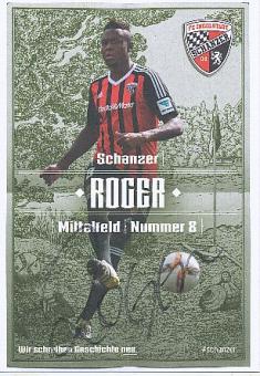 Roger   2015/2016  FC Ingolstadt  Fußball  Autogrammkarte original signiert 