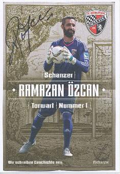 Ramazan Özcan   2015/2016  FC Ingolstadt  Fußball  Autogrammkarte original signiert 