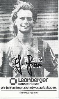 Gerd Grau  1985/1986  VFL Osnabrück  Fußball  Autogrammkarte original signiert 