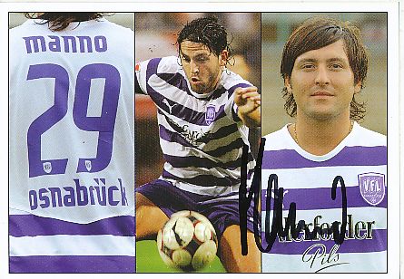 Gaetano Manno  2008/2009  VFL Osnabrück  Fußball  Autogrammkarte original signiert 