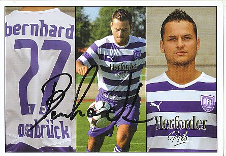 Edgar Bernhardt   2008/2009  VFL Osnabrück  Fußball  Autogrammkarte original signiert 