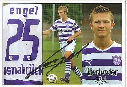 Konstantin Engel   2008/2009  VFL Osnabrück  Fußball  Autogrammkarte original signiert 
