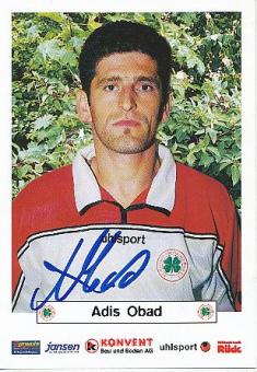 Adis Obad  1999/2000  Rot Weiß Oberhausen  Fußball  Autogrammkarte original signiert 