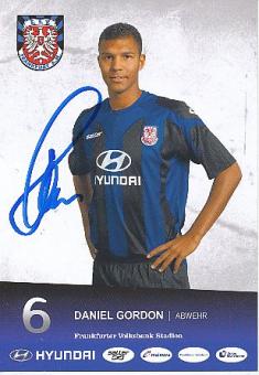 Daniel Gordon   2011/2012  FSV Frankfurt Fußball  Autogrammkarte original signiert 