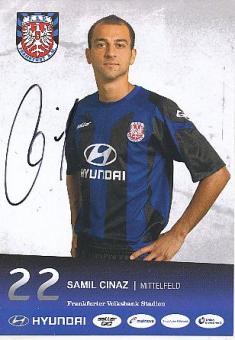 Samil Cinaz   2011/2012  FSV Frankfurt Fußball  Autogrammkarte original signiert 
