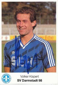 Freddy Heß   1988/1989  SV Darmstadt 98  Fußball  Autogrammkarte original signiert 