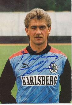 Klaus Scherer  1986/1987  FC Homburg  Fußball  Autogrammkarte original signiert 