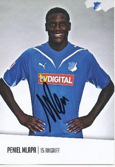 Peniel Mlapa  2010/2011  TSG 1899 Hoffenheim  Fußball  Autogrammkarte original signiert 