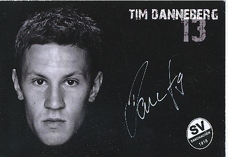 Tim Danneberg  SV Sandhausen  Fußball  Autogrammkarte original signiert 