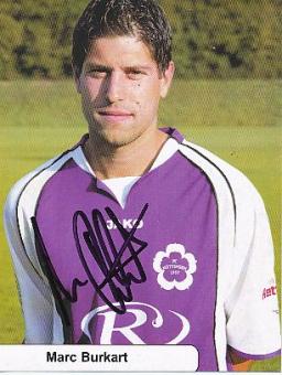 Marc Burkart  2004/2005  FC Nöttingen  Fußball  Autogrammkarte original signiert 