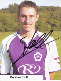 Carsten Stoll  2004/2005  FC Nöttingen  Fußball  Autogrammkarte original signiert 
