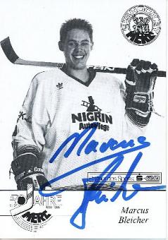 Marcus Bleicher   Mannheimer ERC  Eishockey  Autogrammkarte original signiert 
