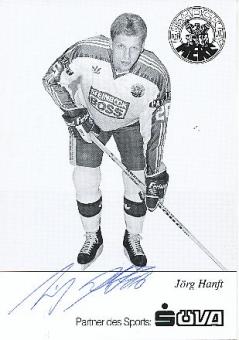 Jörg Hanft   Mannheimer ERC  Eishockey  Autogrammkarte original signiert 
