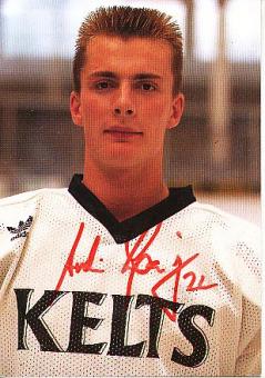 Andy Lupzig  KEC Kölner Haie  Eishockey  Autogrammkarte original signiert 