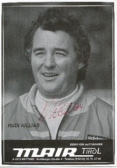 Rudi Killias  Gösser EV  Eishockey  Autogrammkarte original signiert 