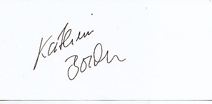 Kathrin Boron  Rudern  Autogramm Blatt  original signiert 
