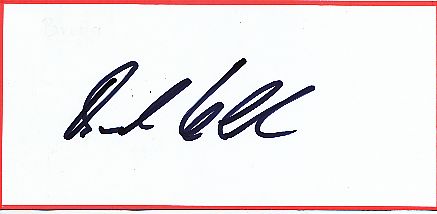 Bernd Karbacher  Tennis  Autogramm Blatt  original signiert 