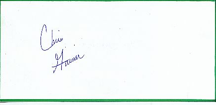 Chris Garner   Tennis  Autogramm Blatt  original signiert 