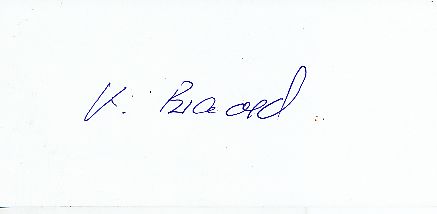 Karsten Braasch   Tennis  Autogramm Blatt  original signiert 