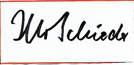 Illo Schieder  Musik  Autogramm Blatt  original signiert 