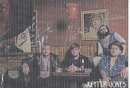 Jupiter Jones  Musik  Autogrammkarte  original signiert 