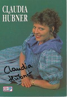 Claudia Hübner   Musik  Autogrammkarte  original signiert 