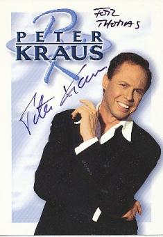Peter Kraus  Musik  Autogrammkarte  original signiert 