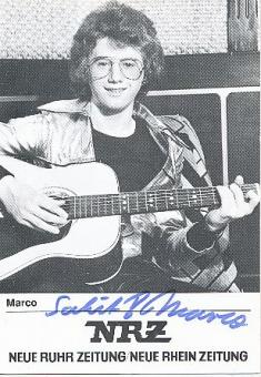 Marco  Musik  Autogrammkarte  original signiert 