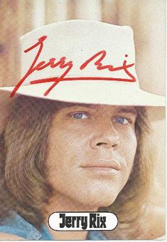 Jerry Rix   Musik  Autogrammkarte  original signiert 