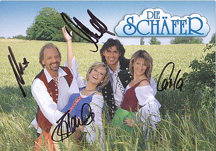 Die Schäfer   Musik  Autogrammkarte  original signiert 