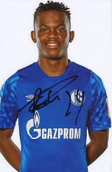 Rabbi Matondo  FC Schalke 04  Fußball Autogramm Foto original signiert 