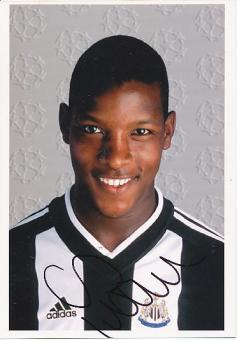 Titus Bramble  Newcastle United  Fußball Autogramm Foto original signiert 