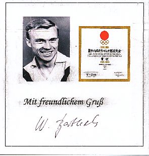 Wolfgang Barthels  DDR  Fußball Autogramm Foto original signiert 