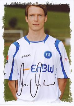 Michael Mutzel  Karlsruher SC   Fußball Autogramm 13 x 18 cm  Foto original signiert 