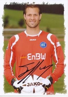 Jean Francois Kornetzky  Karlsruher SC   Fußball Autogramm 13 x 18 cm  Foto original signiert 