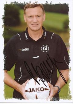 Peter Gadinger  Karlsruher SC   Fußball Autogramm 13 x 18 cm  Foto original signiert 